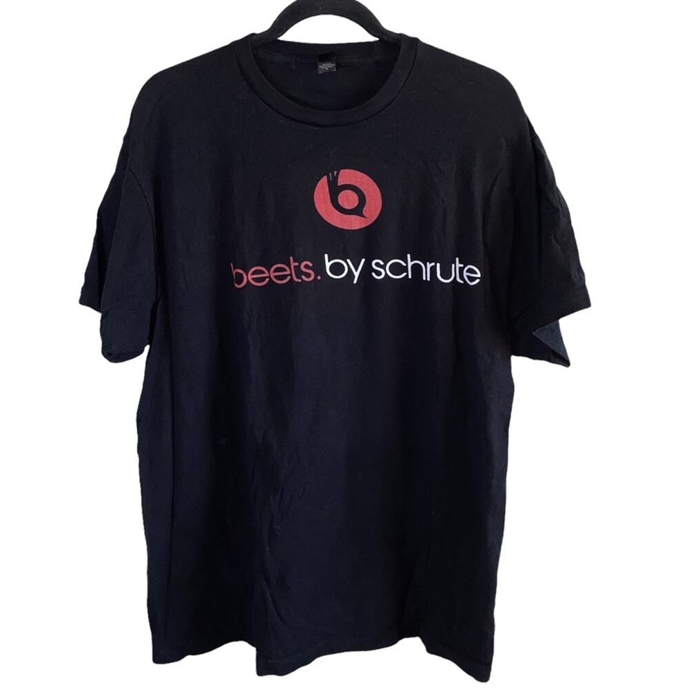 Beets By Schrute Shirt XL The Office Parody Graphic Tee Black
